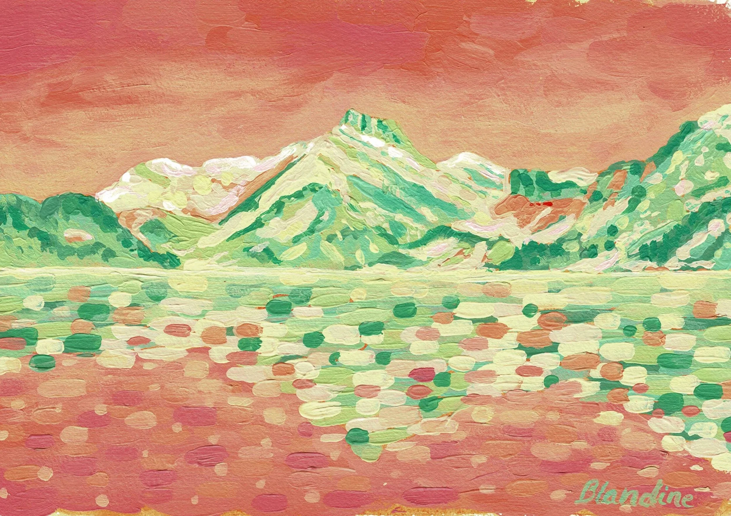 "draw the Alps" j7