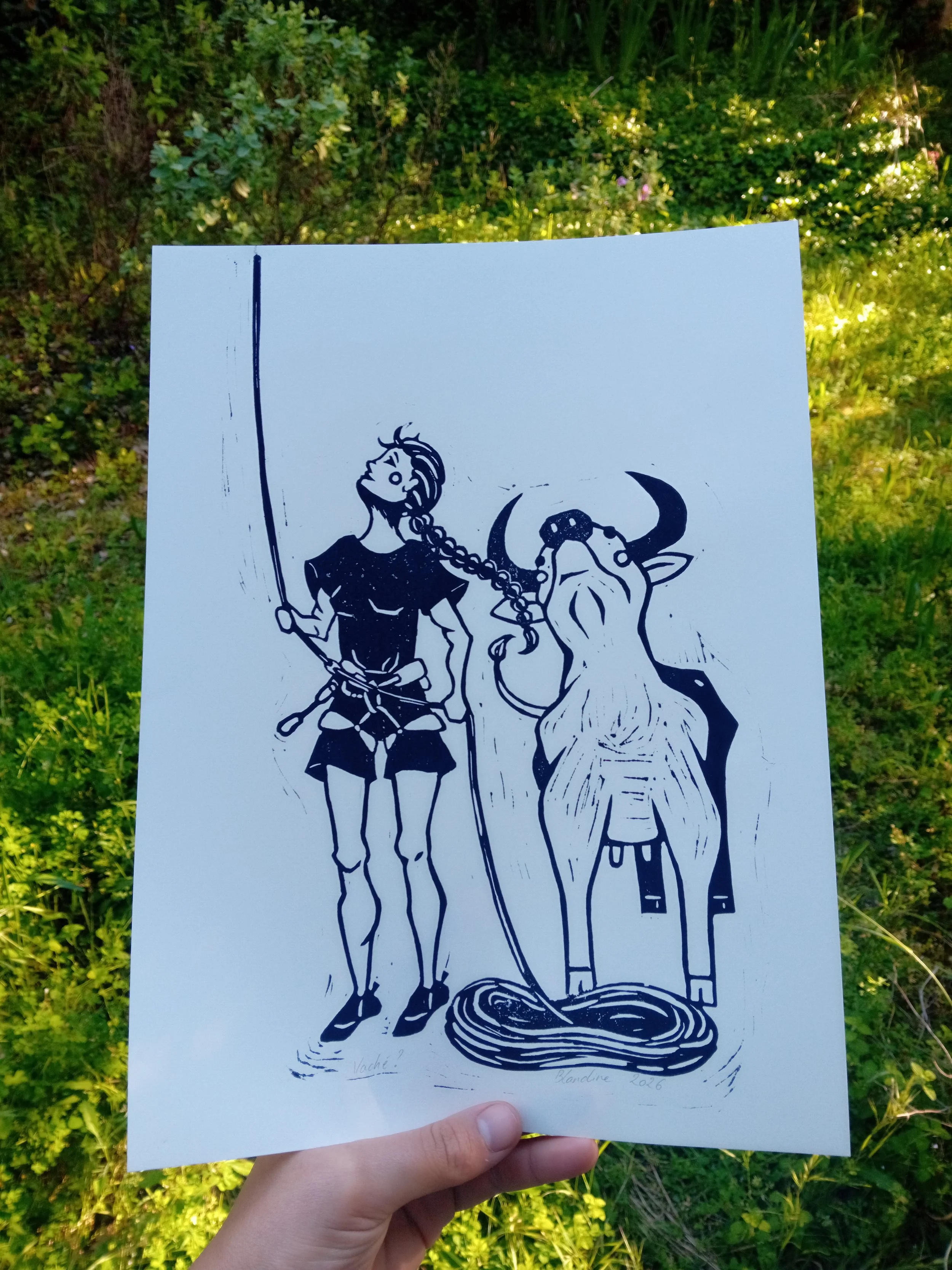 Vaché? - linogravure