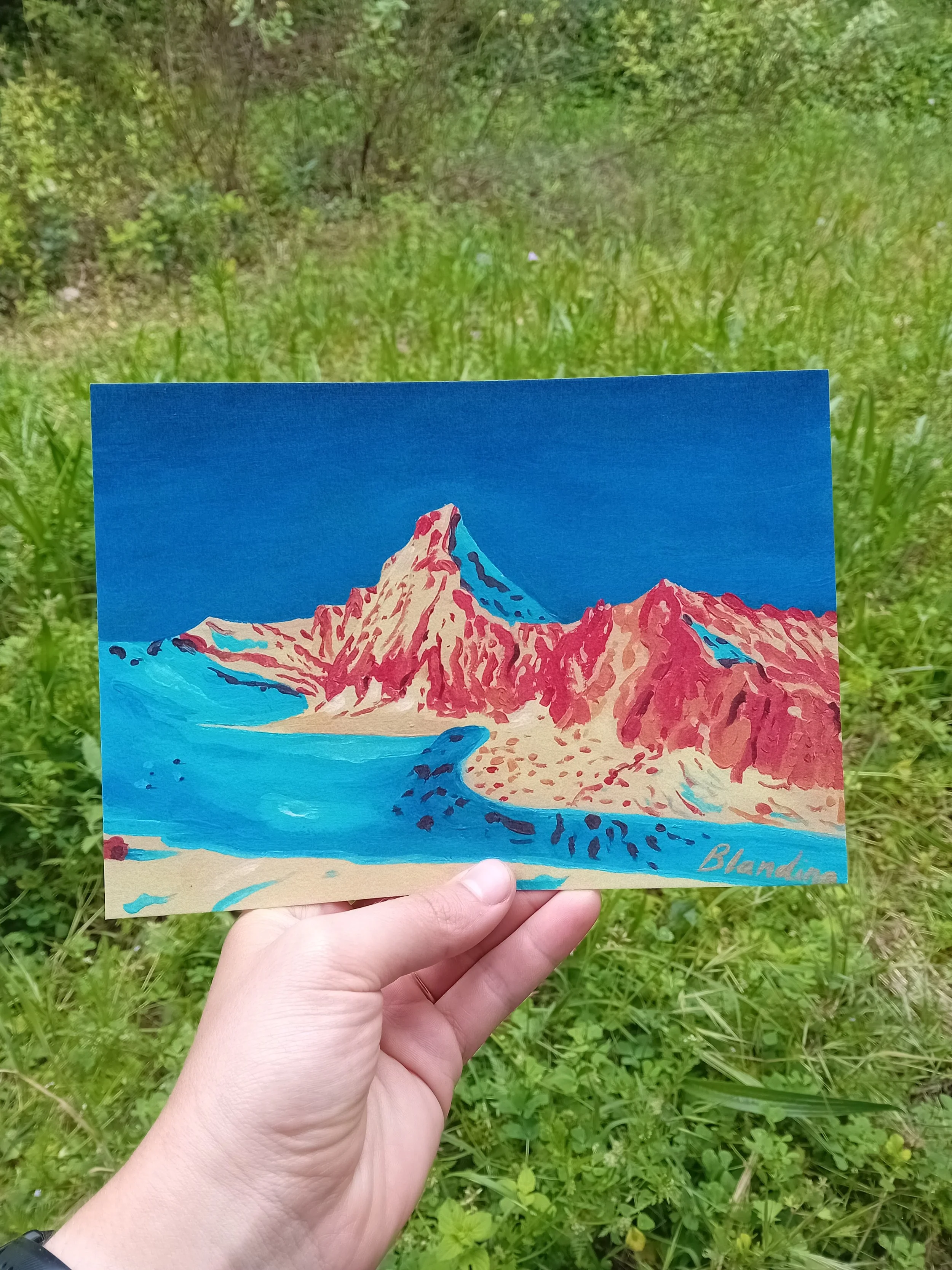 draw the Alps j8