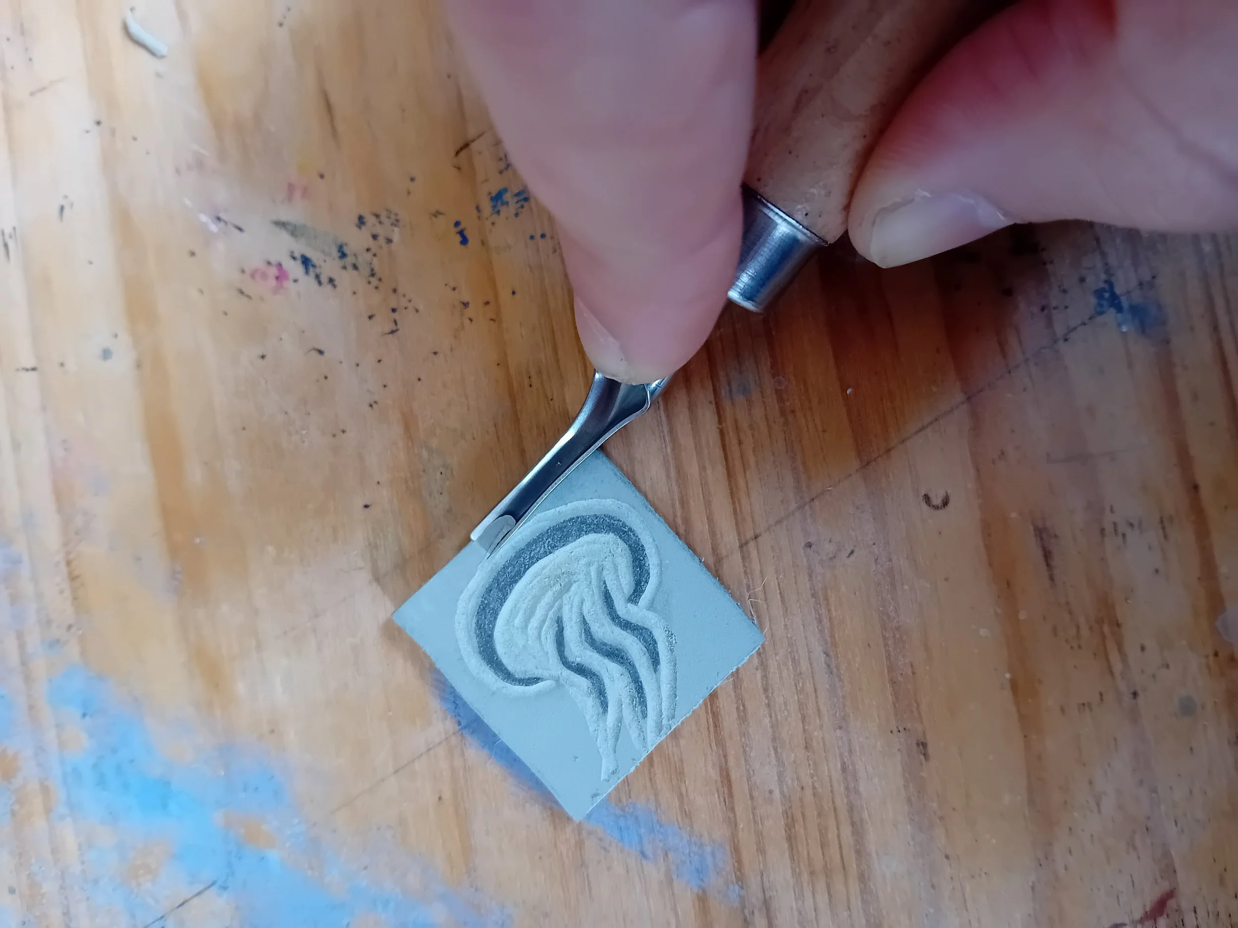 Tampon Personnalisé en Linogravure