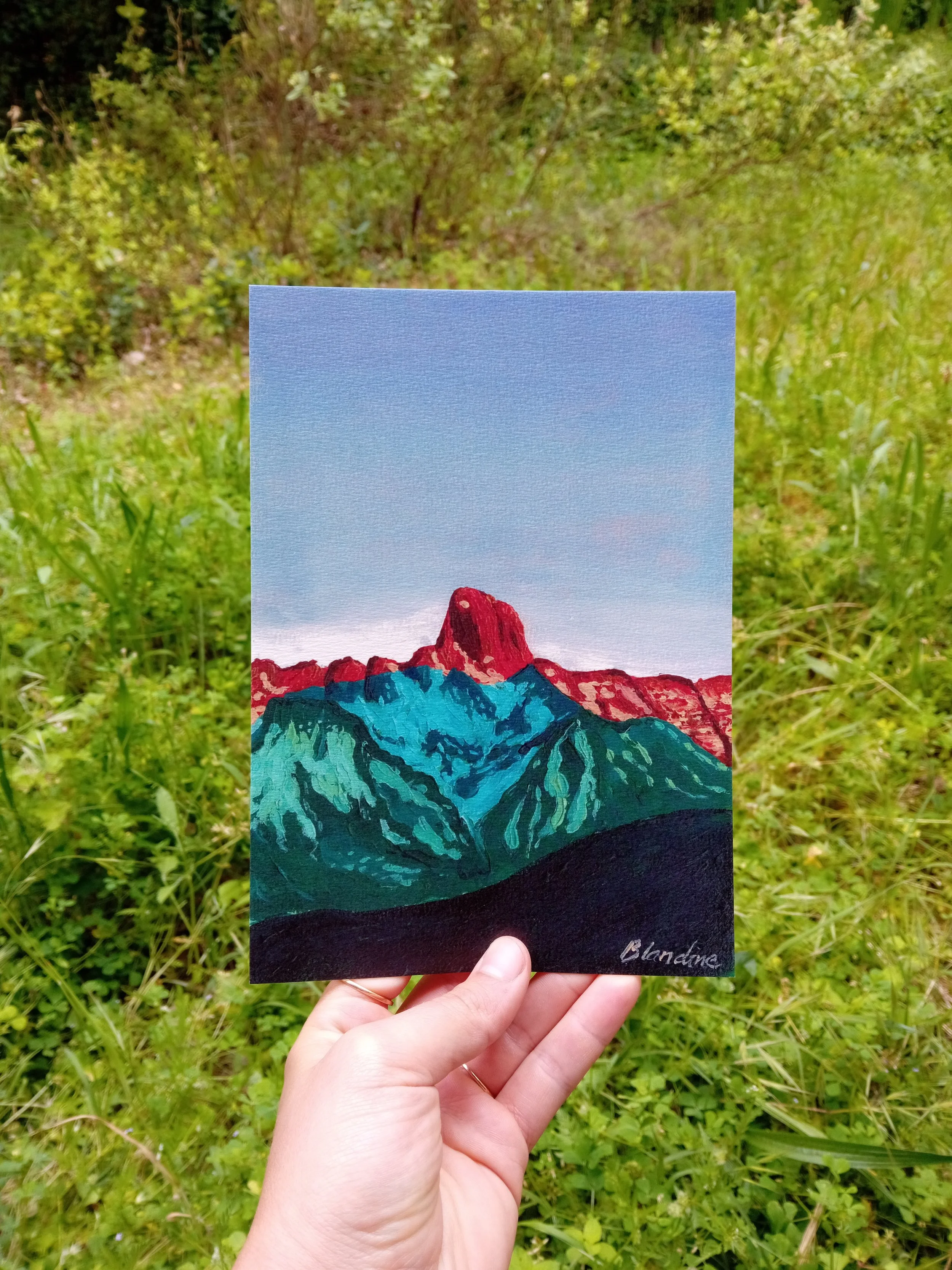 draw the Alps j3