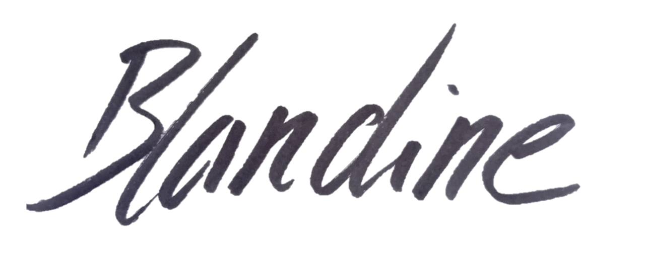 Blandine - peinture, gravure