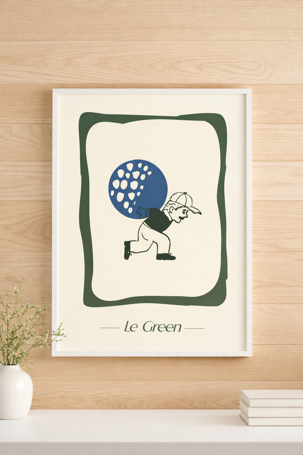 Ball Boy Framed Print