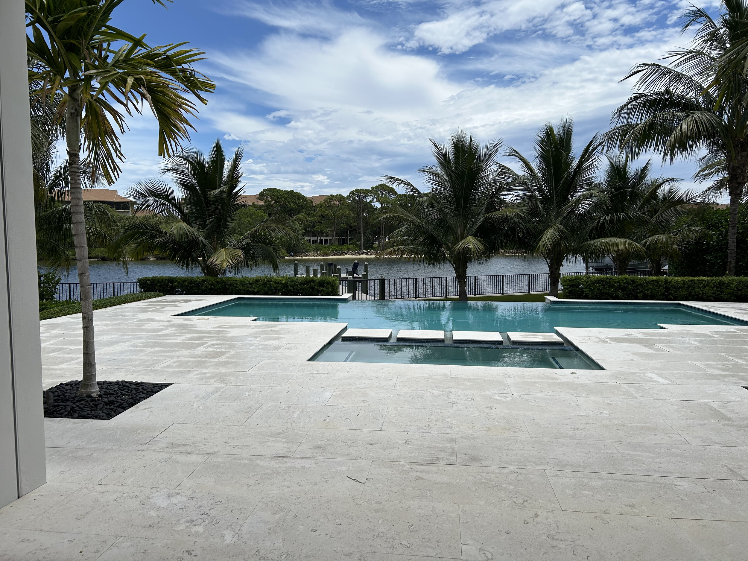 image of pool and patio