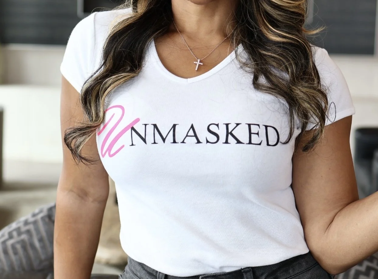 Unmasked: T-Shirt (White)