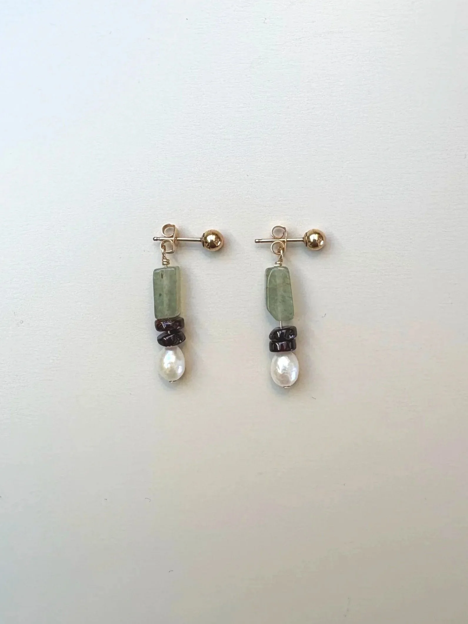Jade Studs