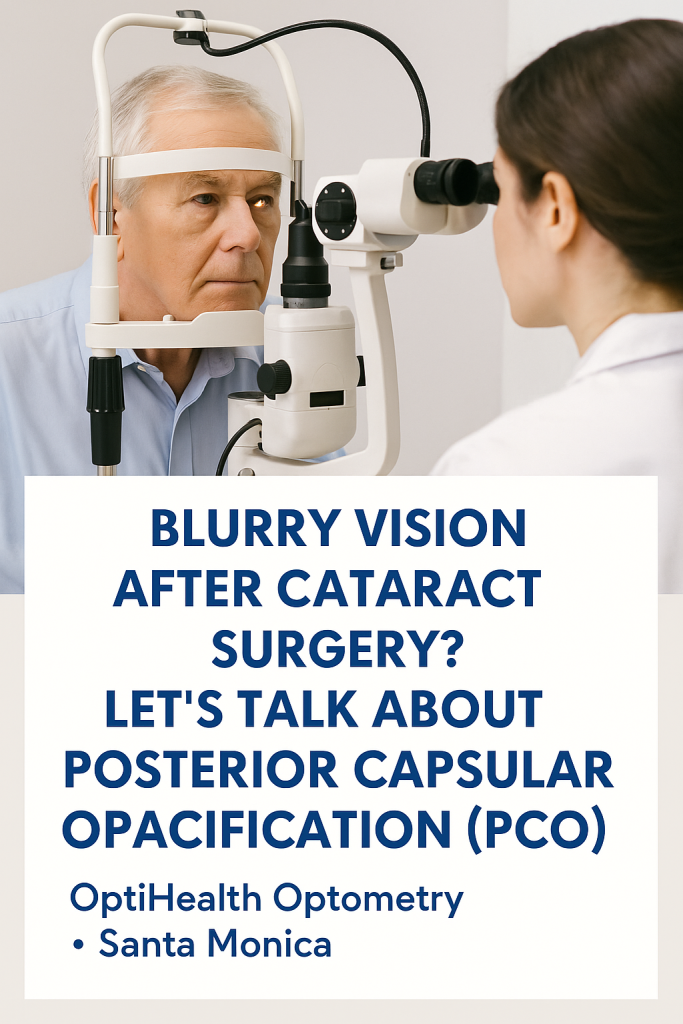 Blurry Vision After Cataract Surgery? Let’s Talk About Posterior Capsular Opacification (PCO)