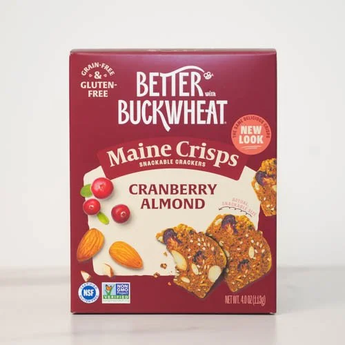 Cranberry Almond Crisps (Grain & Gluten-Free) | Better with Buckwheat