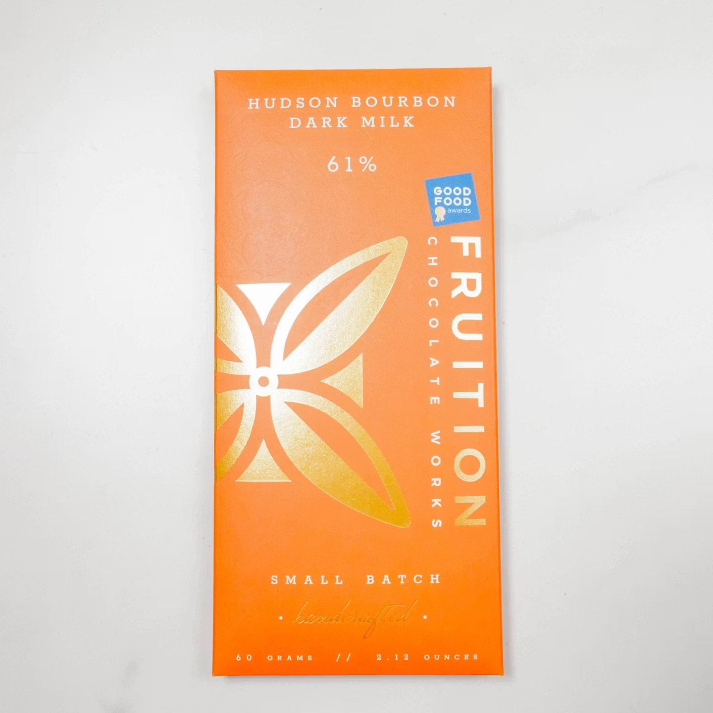 Hudson Bourbon Dark Milk Chocolate 61% | Fruition, NY