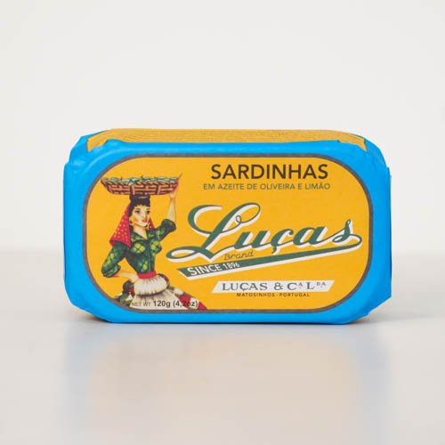 Sardines in Olive Oil and Lemon | Luças, POR