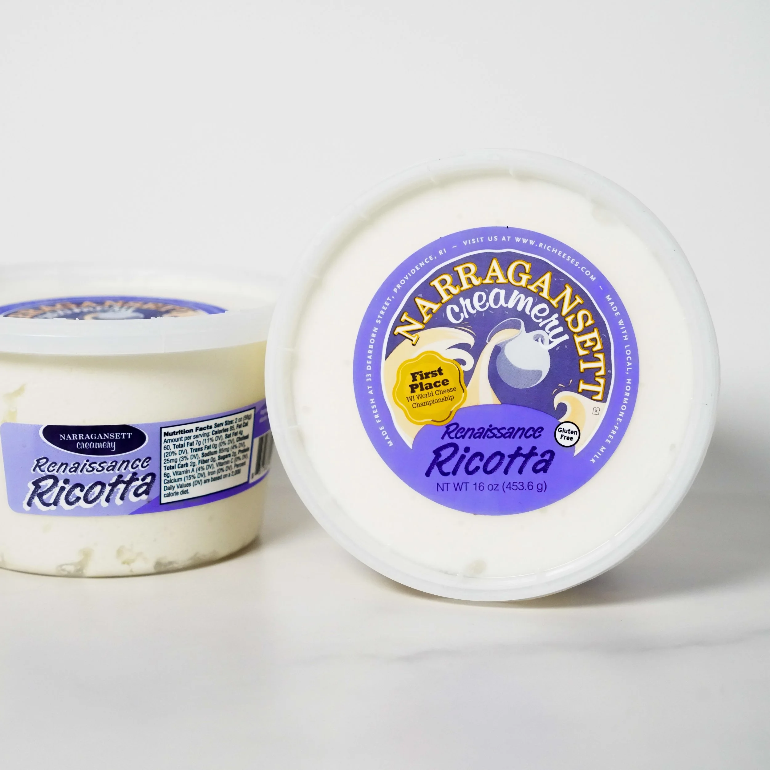 Renaissance Ricotta 16oz | Narragansett Creamery, RI