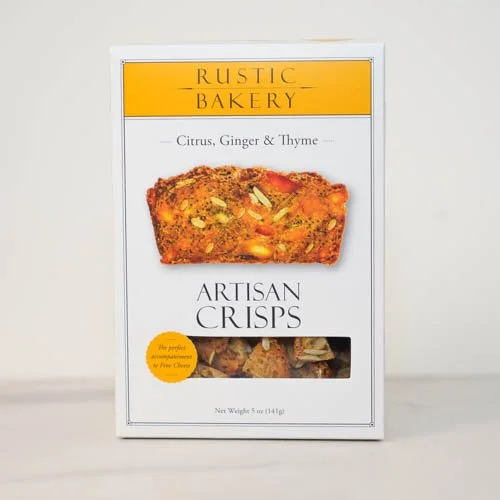 Citrus, Ginger, & Thyme Crisps | Rustic Bakery, CA