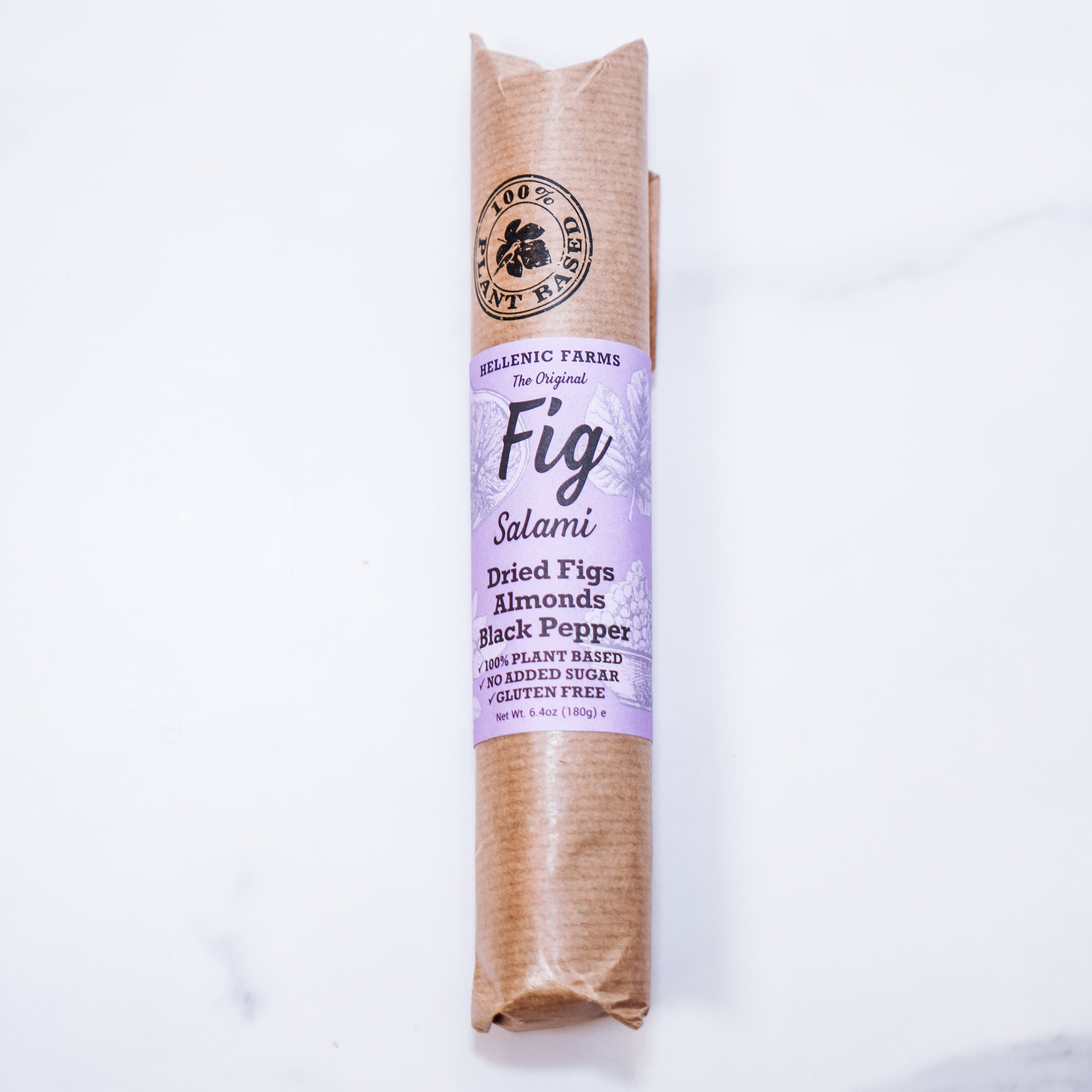 Fig Salami with Almonds & Black Pepper | Hellenic Farms