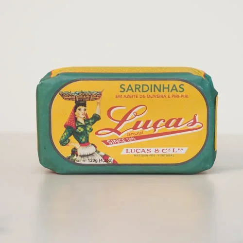 Sardines in Olive Oil and Piri Piri | Luças, POR