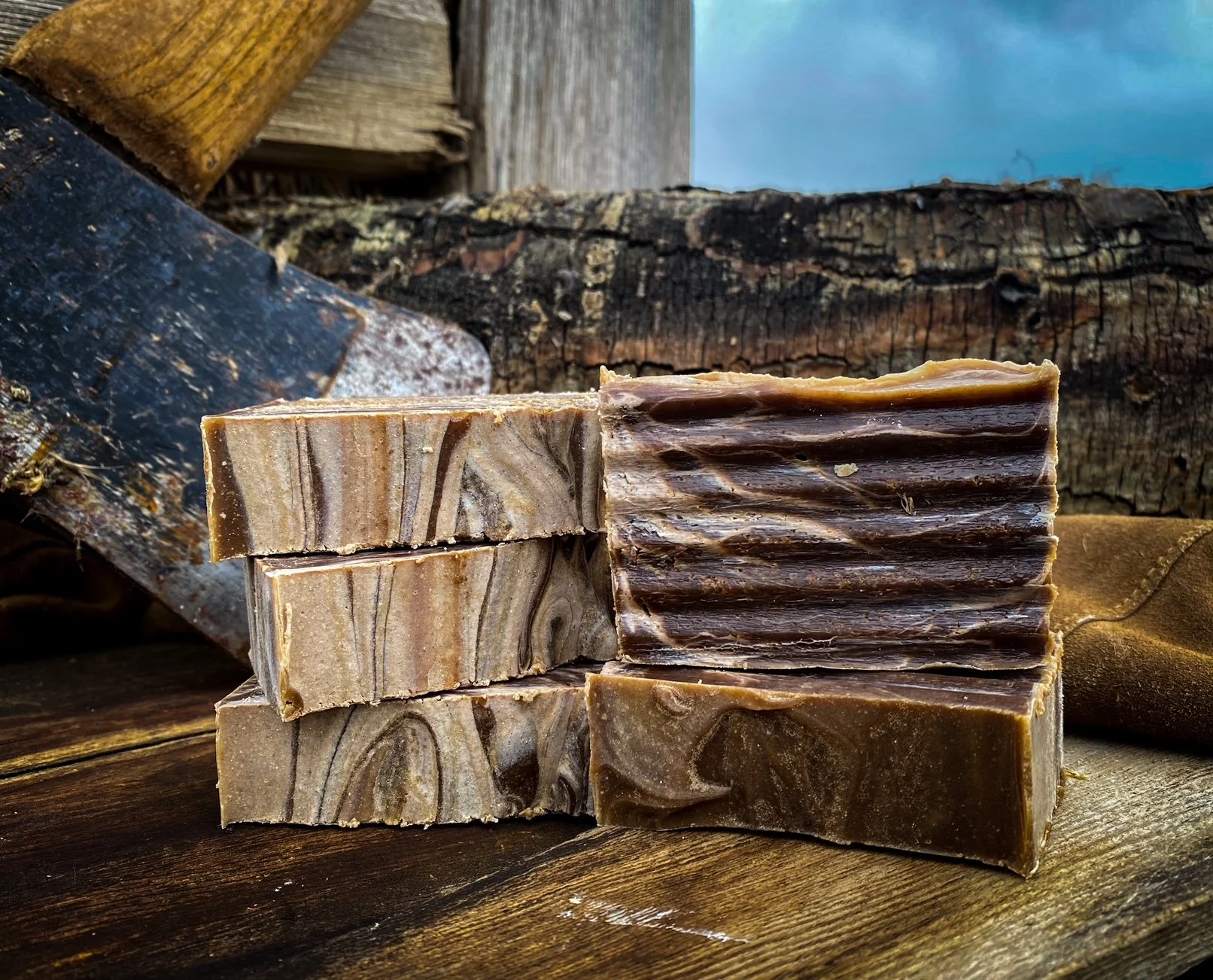 Goat Milk Soap - Hickory & Suede