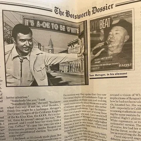 Inside page of The Botsworth Dossier