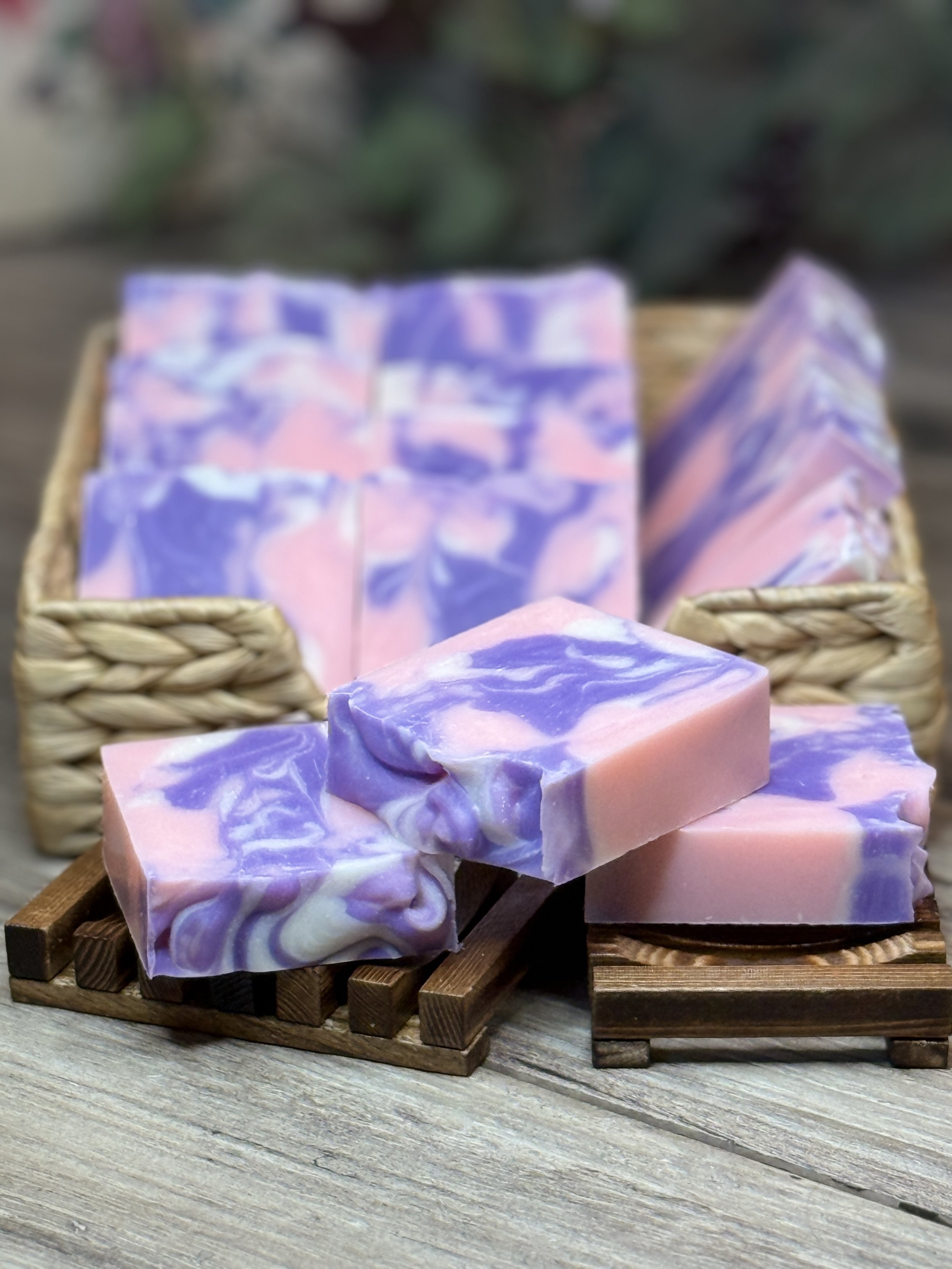 Wisteria lilac soap perfect for gift for her