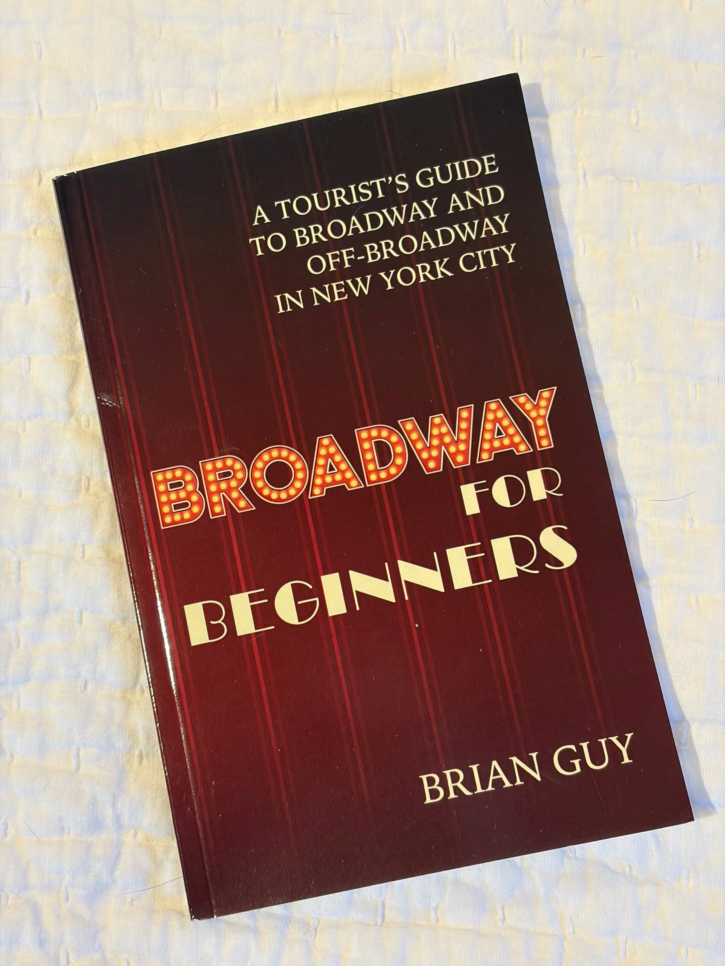 Broadway for Beginners book cover