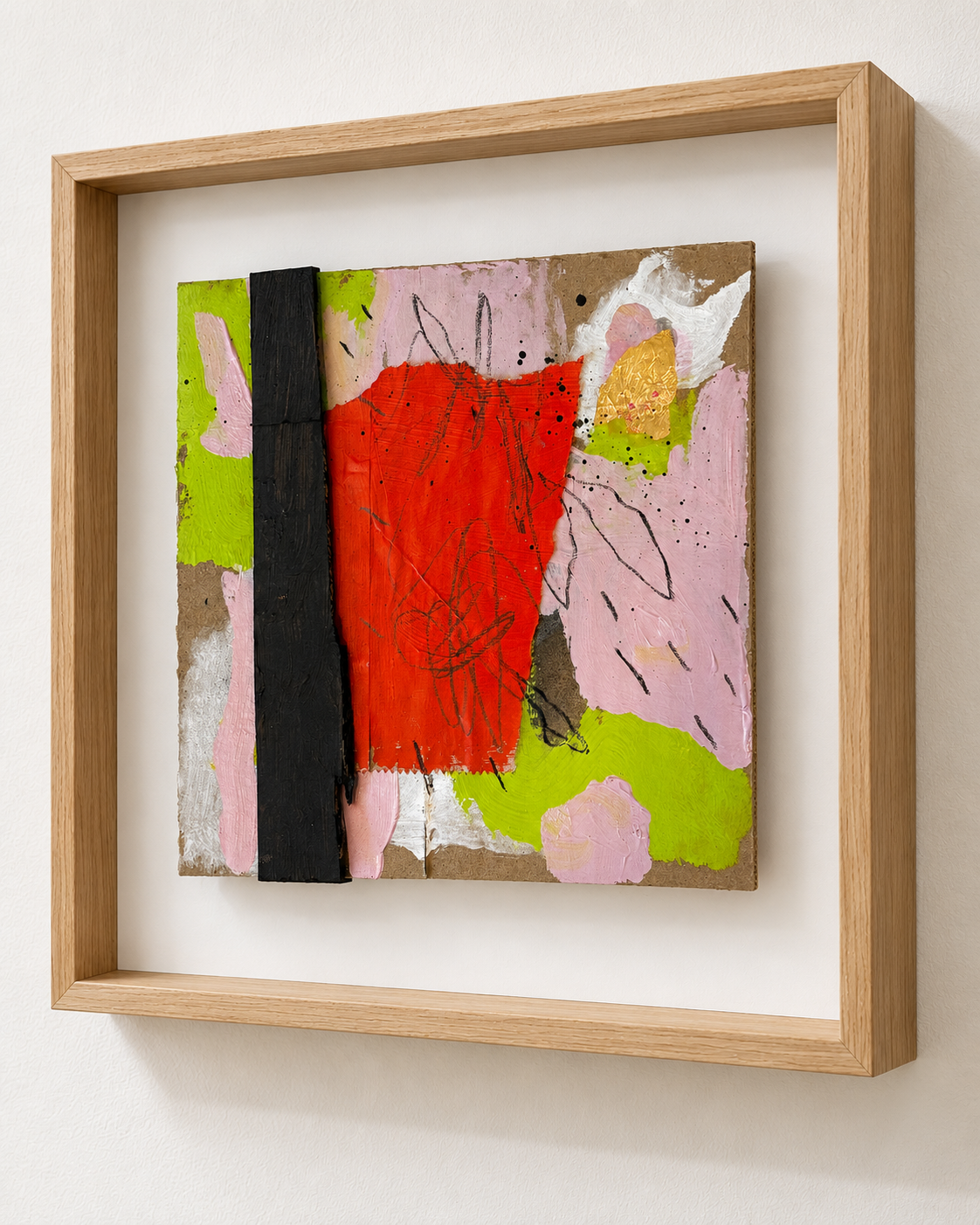 Oak-Framed Abstract Collage with Gold Leaf-2.png