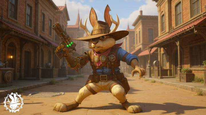  
 Jackalope Jim 
 Town Sheriff and town namesake 
 