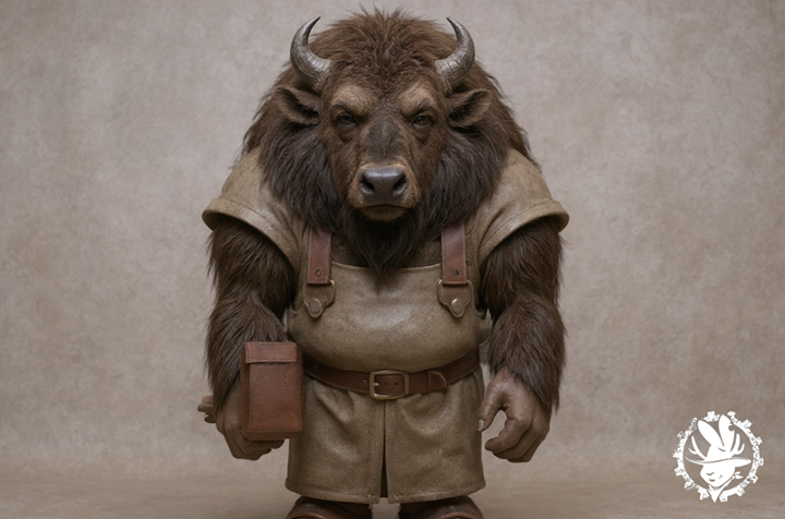  
 Blacksmith Bill 
 Blacksmith, inventor, opportunist, up to something secret. 
 