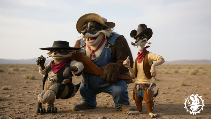  
 The Slippery Slope Gang 
 Baddest of the Bad, Outlaws, Guns for Hire 
 