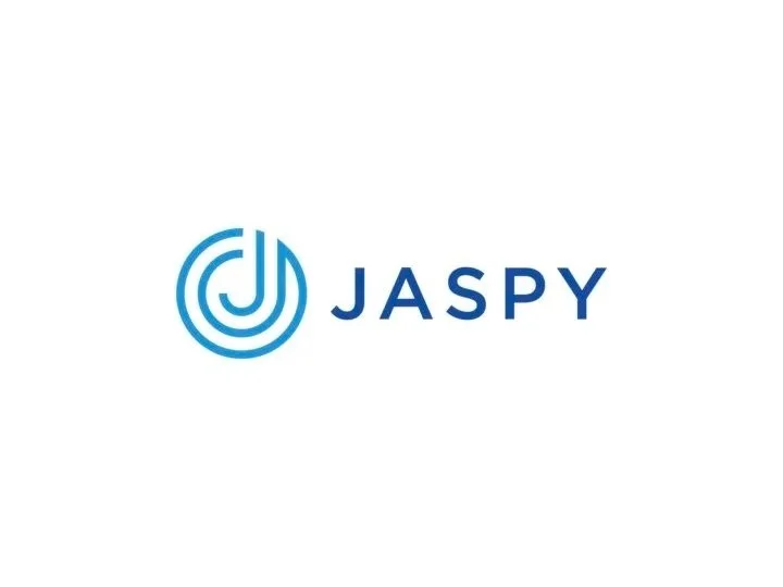 JASPY logo with circular design and the word "JASPY" beside it.