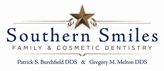 Logo for Southern Smiles Family & Cosmetic Dentistry featuring a gold star at the top.
