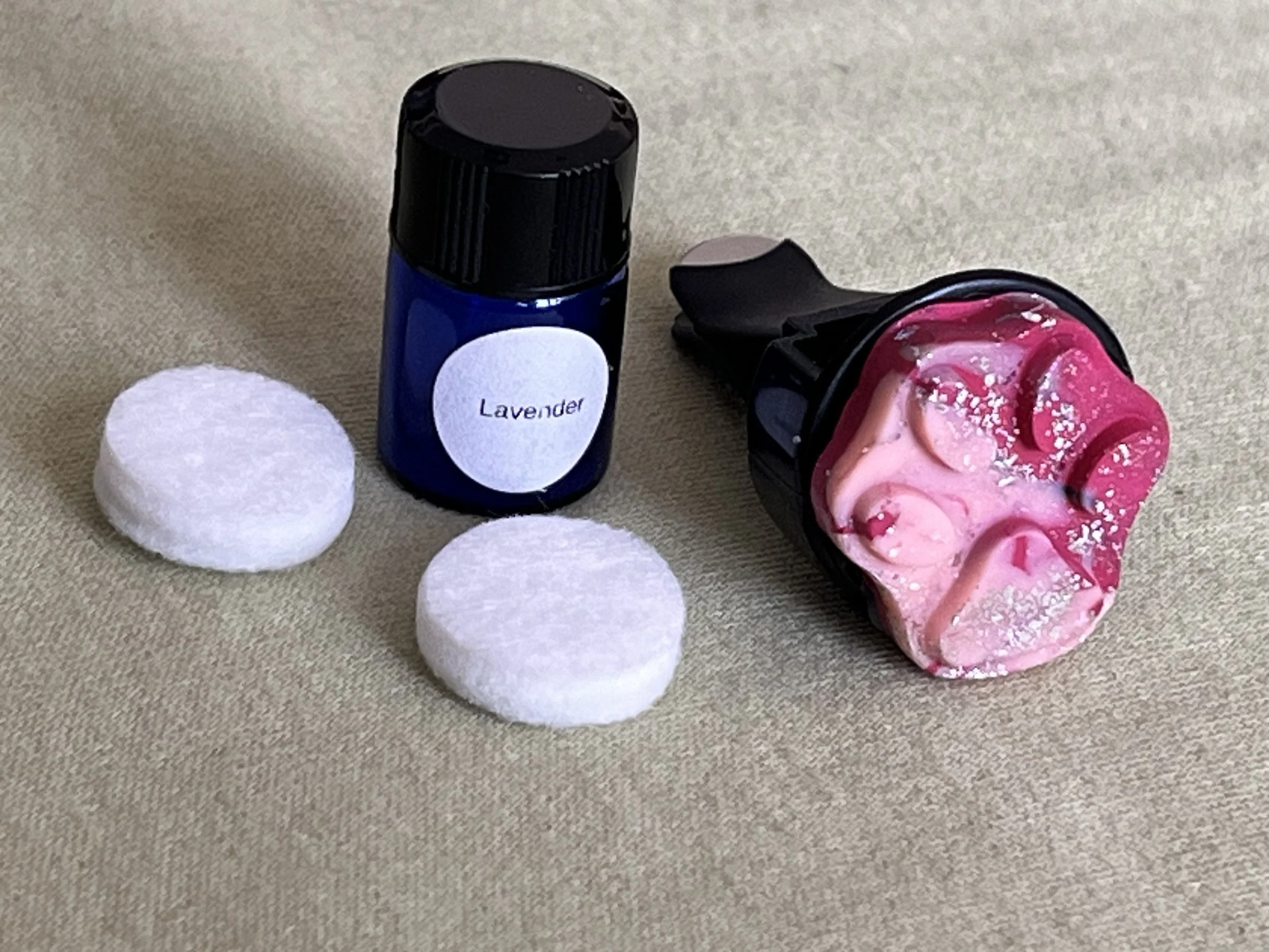 Paw Print Refillable Car Air Freshener-Pink