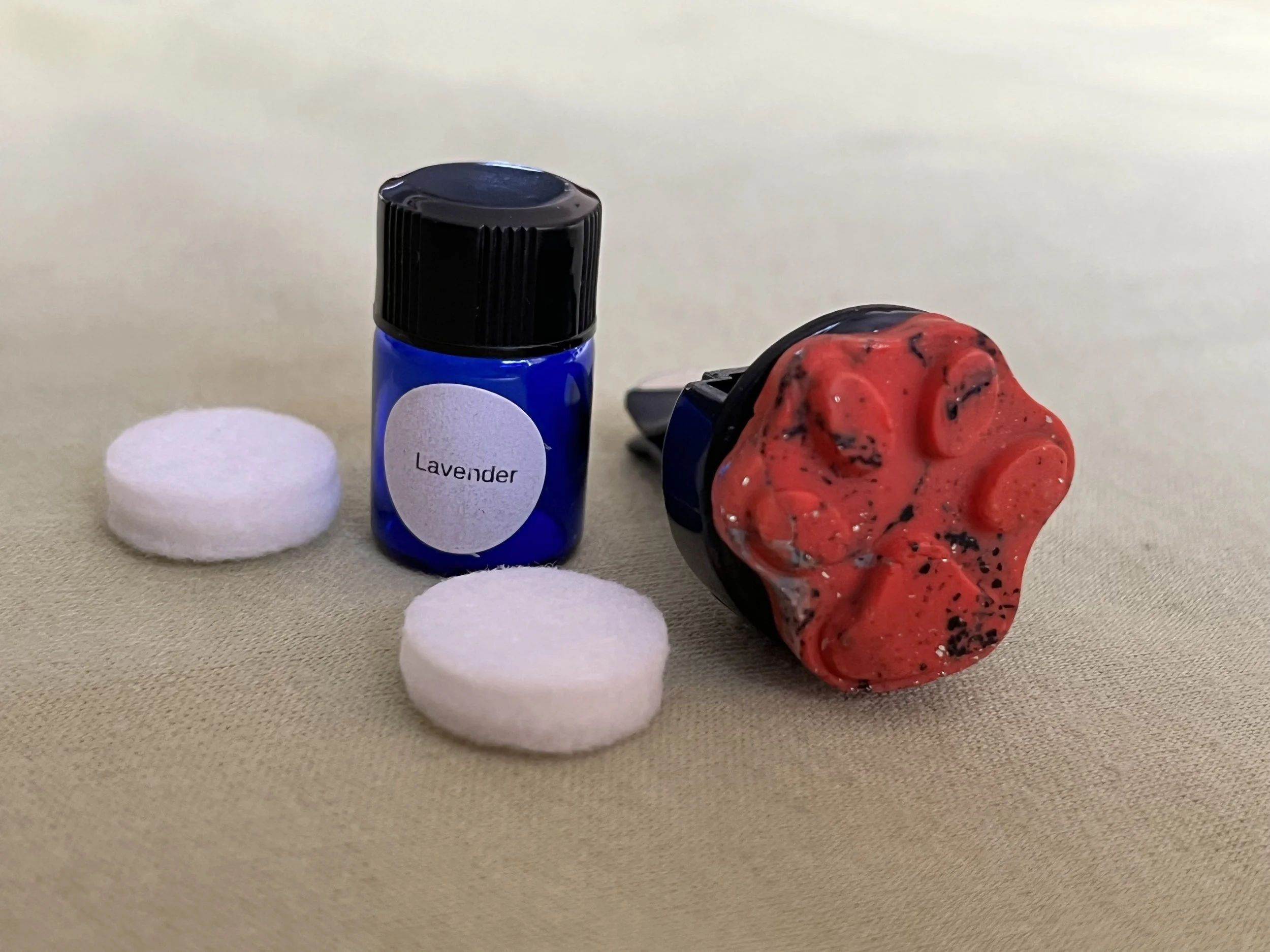 Paw Refillable Car Air Freshener-Orange