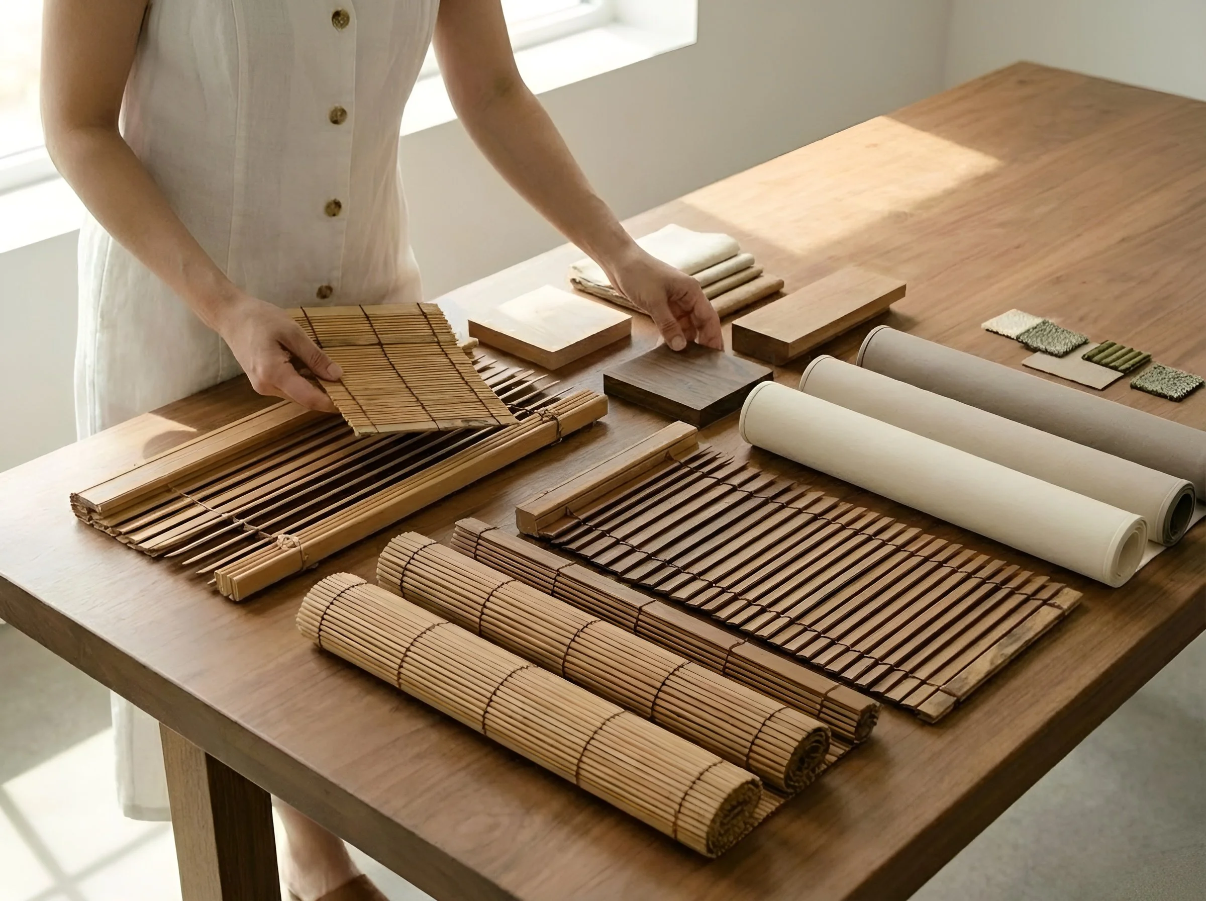 Selection of window treatment materials