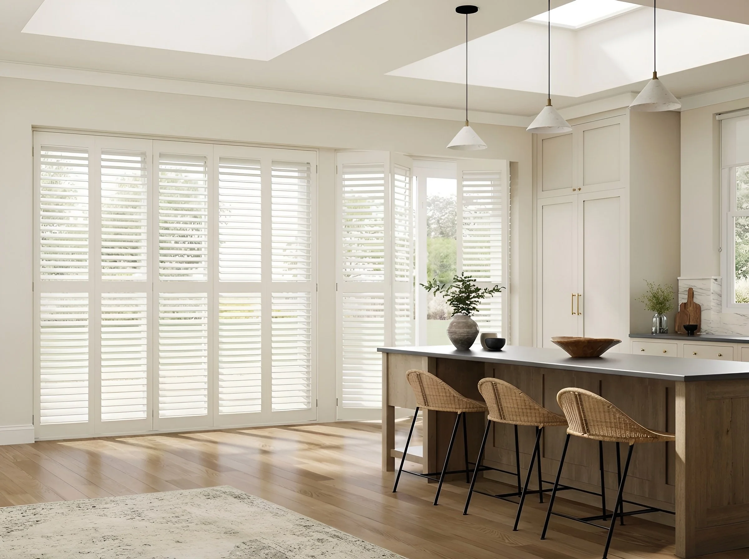 Composite Shutters installed in Napa county