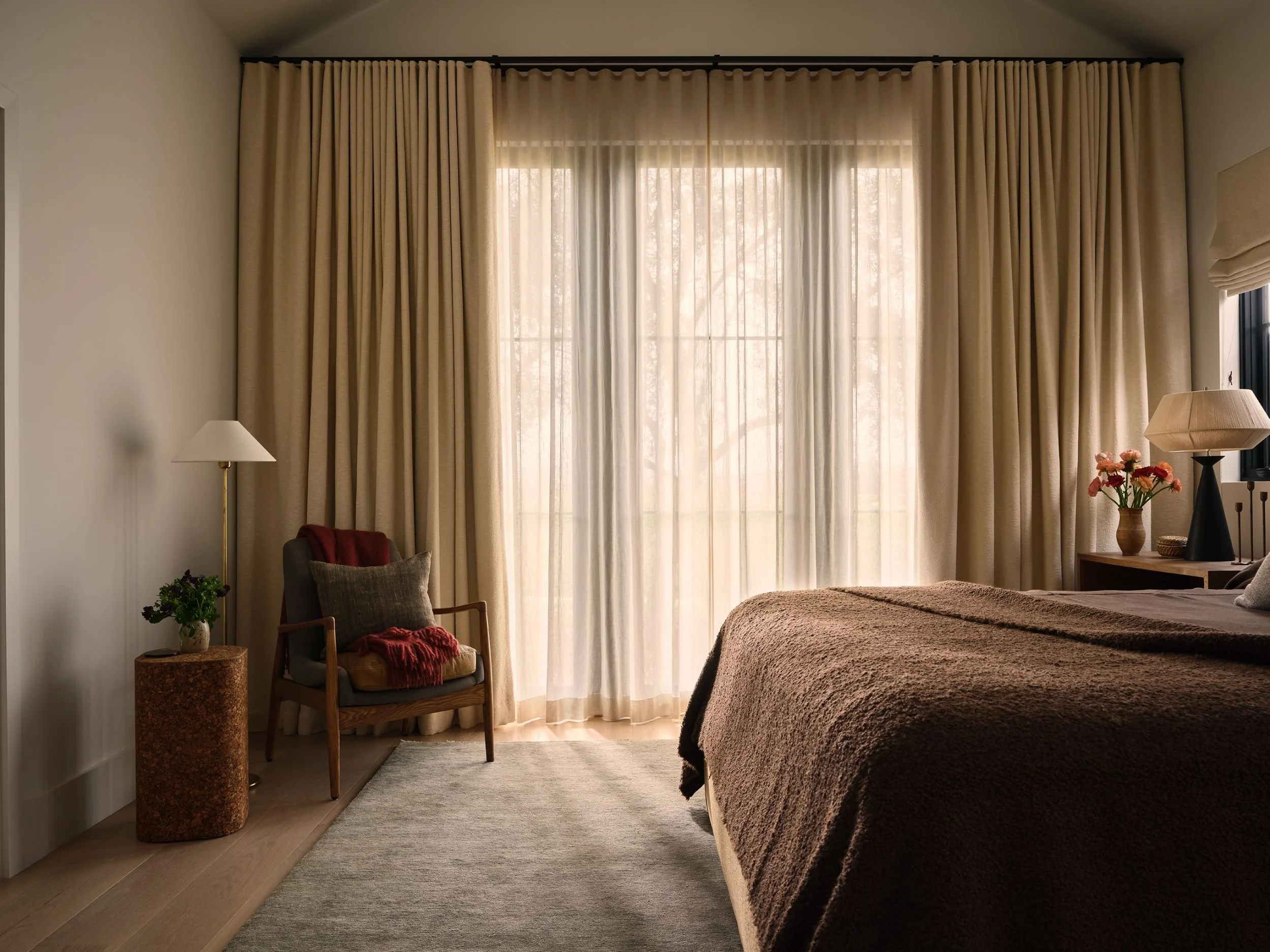 Drapery and Curtains installed in Napa county.