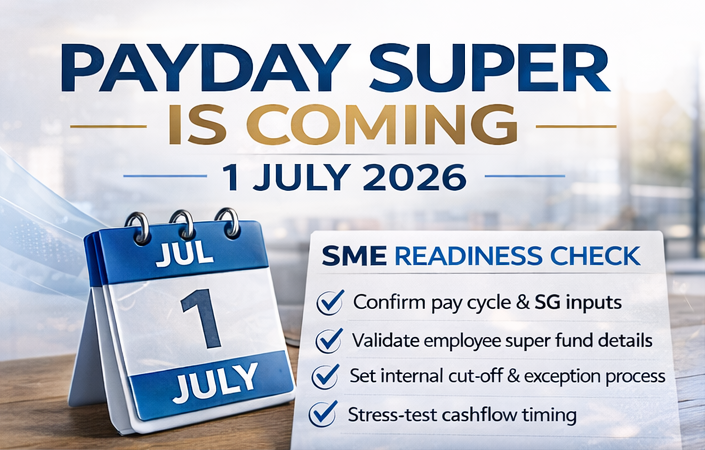 Payday Super is coming: what employers need to do before 1 July 2026