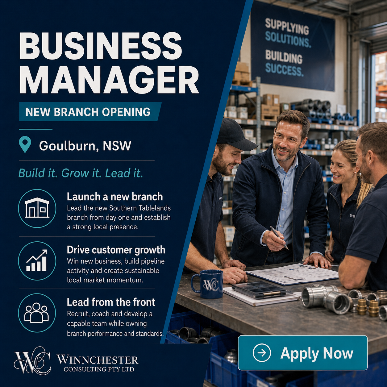 Business Manager - New Branch Opening