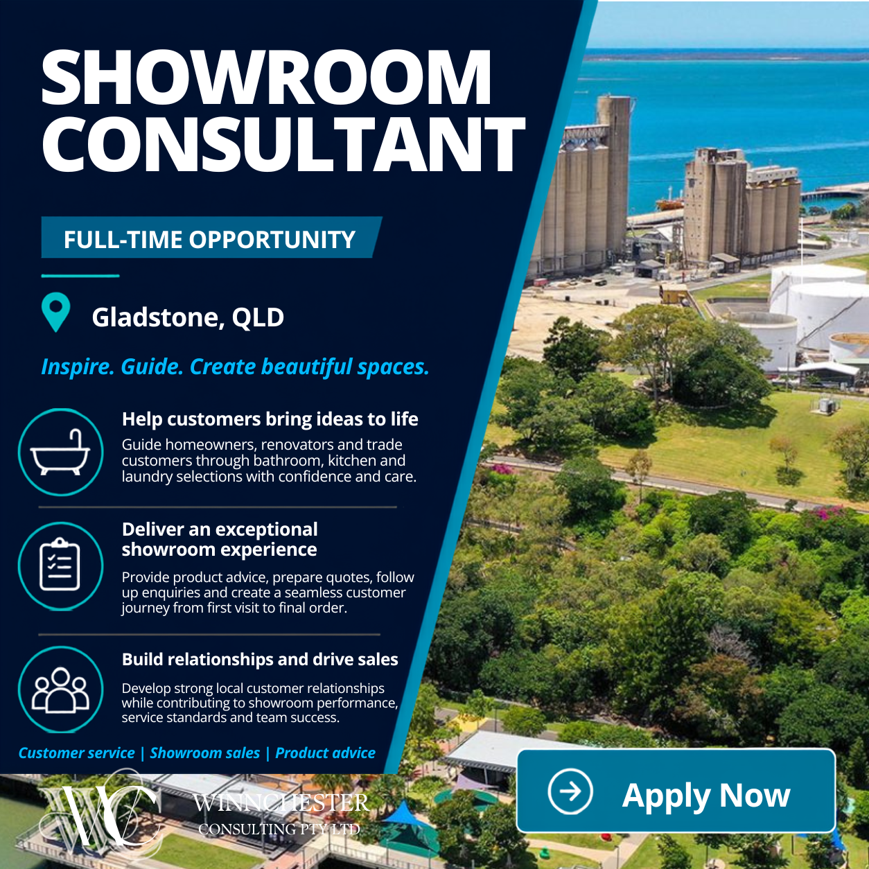 Showroom Consultant - Gladstone