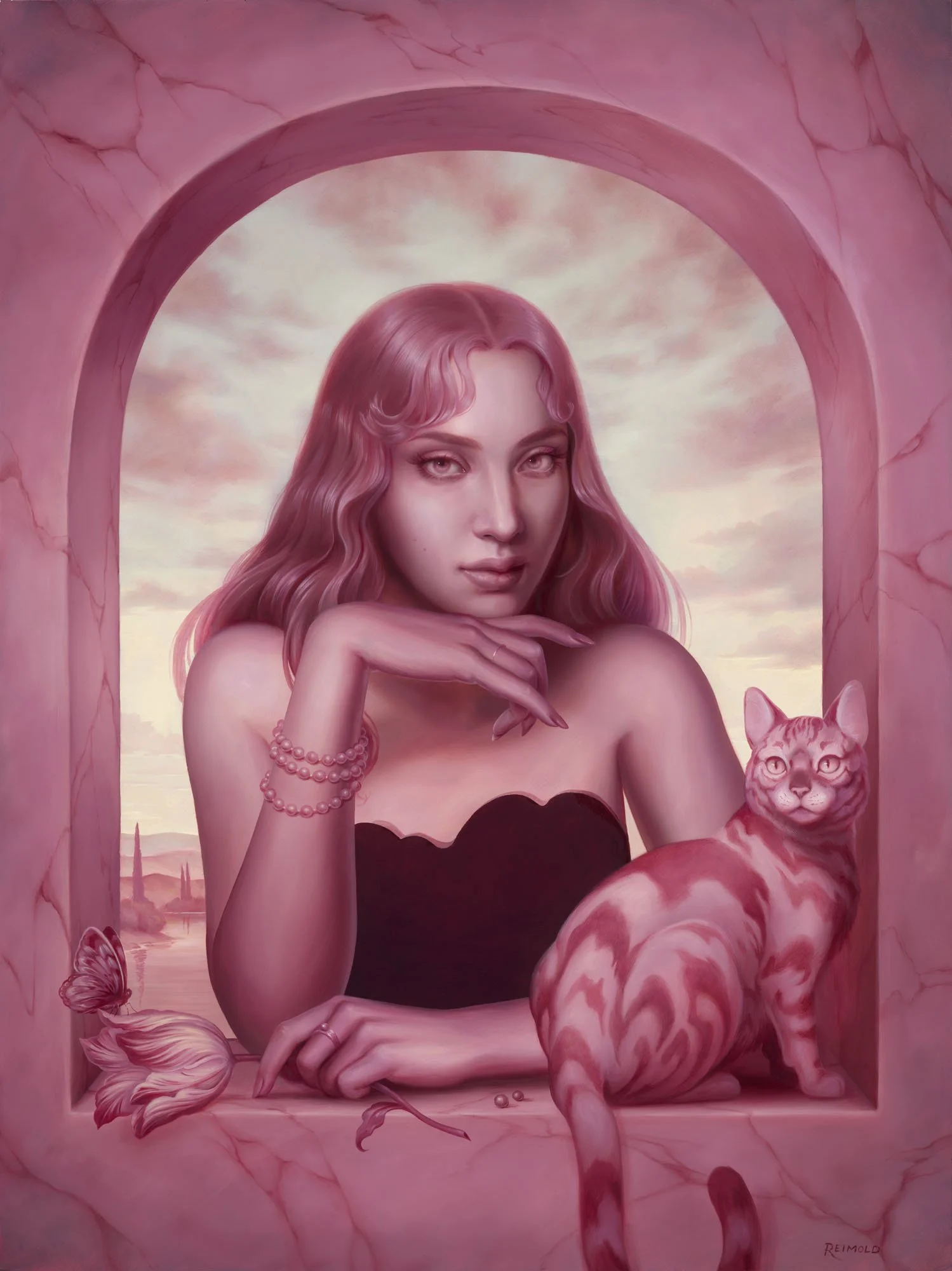 Gemma, 18x24, oil on board