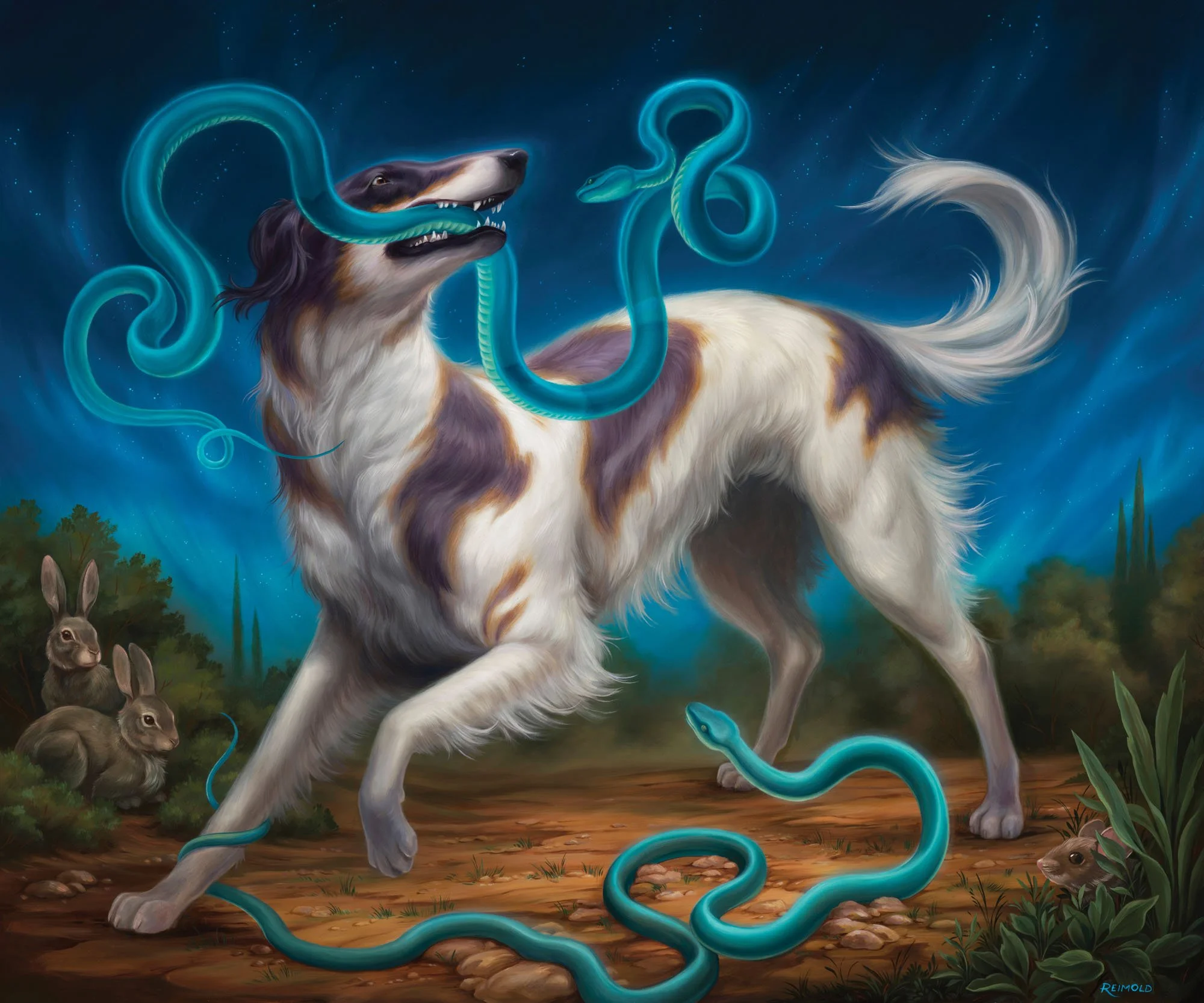 Protector of the Small  |  20x24  |  Oil on Board