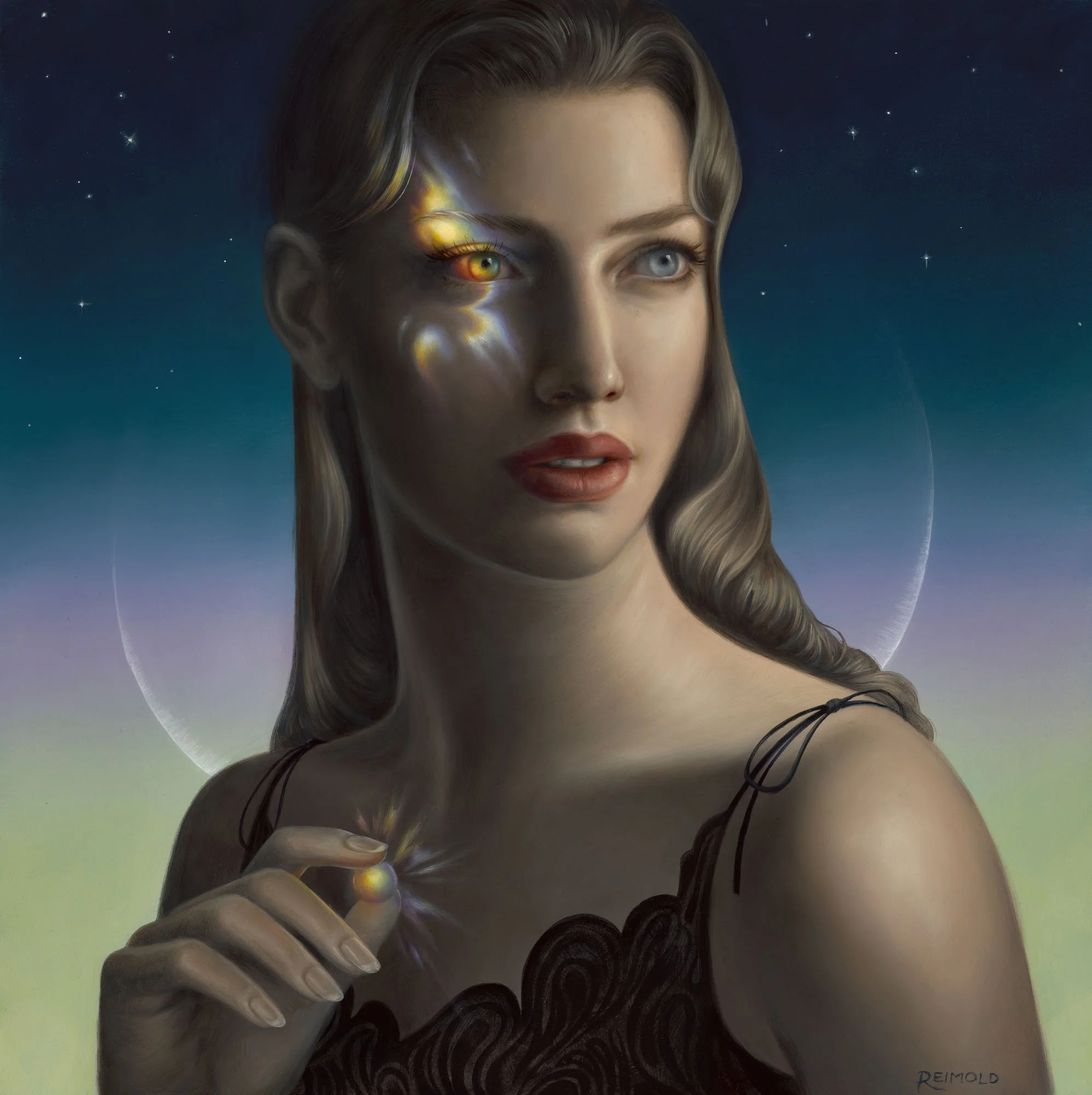 Second sight, 12x12, oil on board