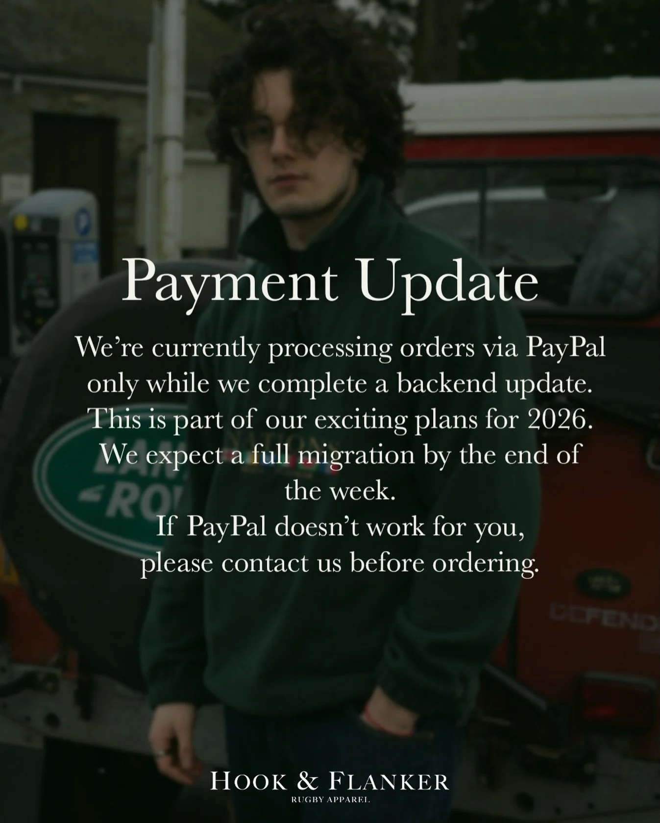 IMPORTANT UPDATE: We are working hard on the background making your orders and getting ready for a huge 2026! As part of this process we are upgrading to a new payment gateway, so while this happens we will only be accepting PayPal, Klarna, and Clear