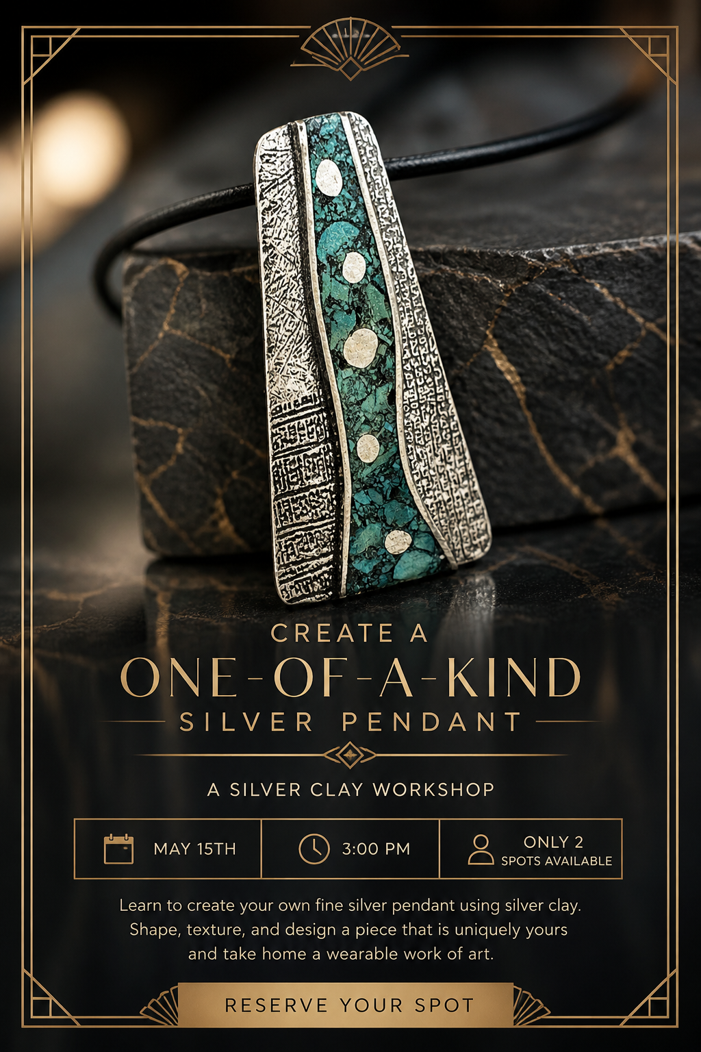 Create a One-of-a-Kind Silver Pendant
