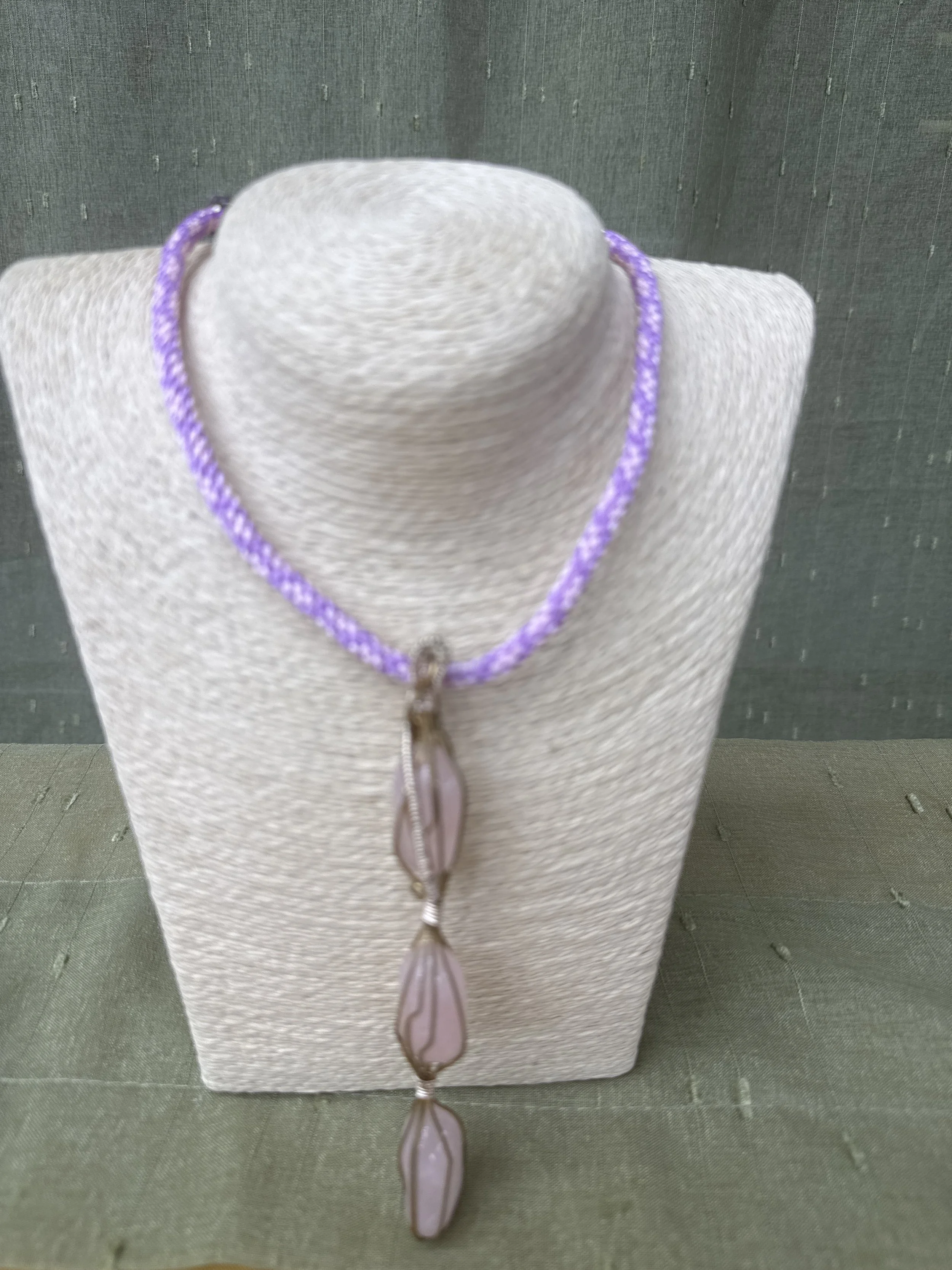 Blush Cascade Necklace