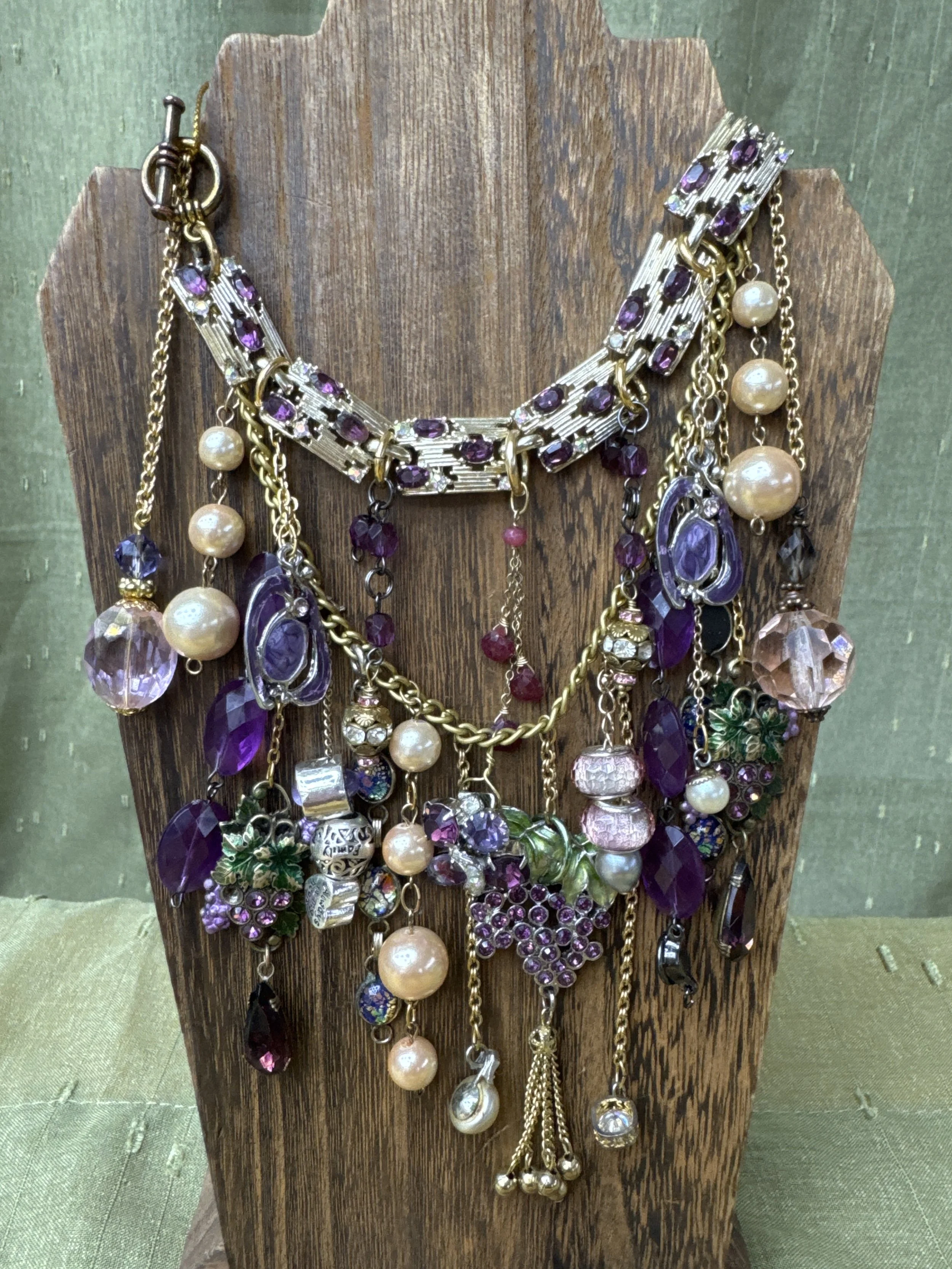 Vineyard Statement Necklace