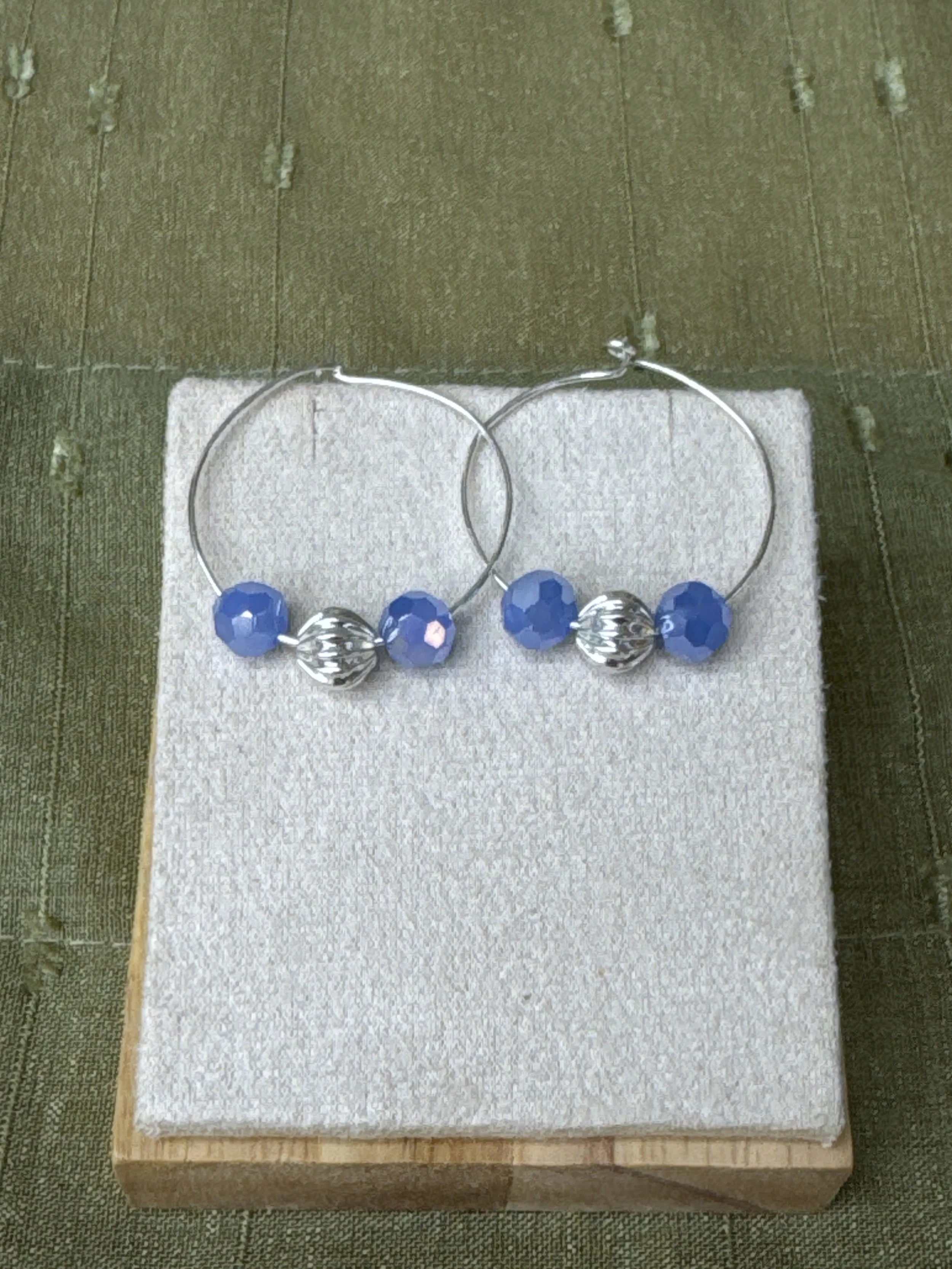 Crystal Balance Hoops