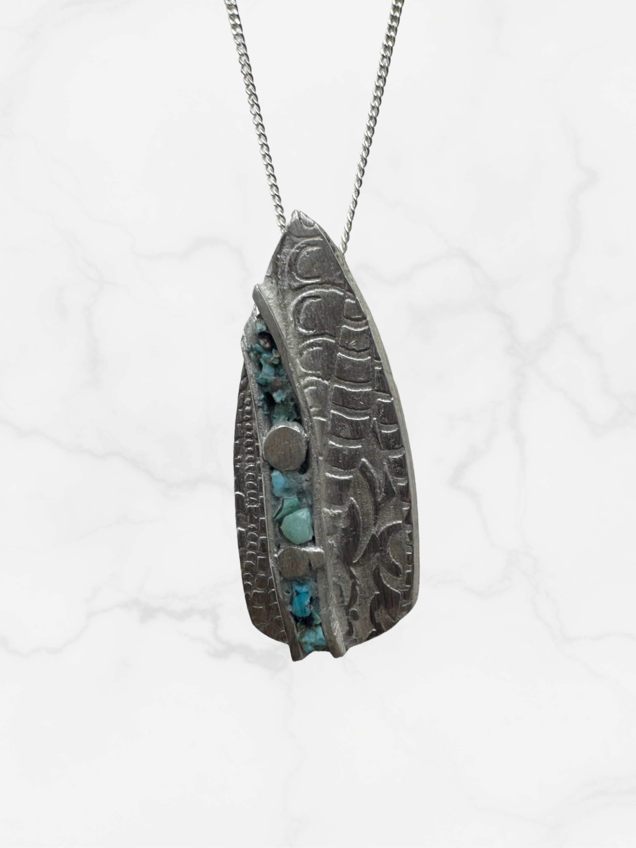 The Turquoise Relic Pendant