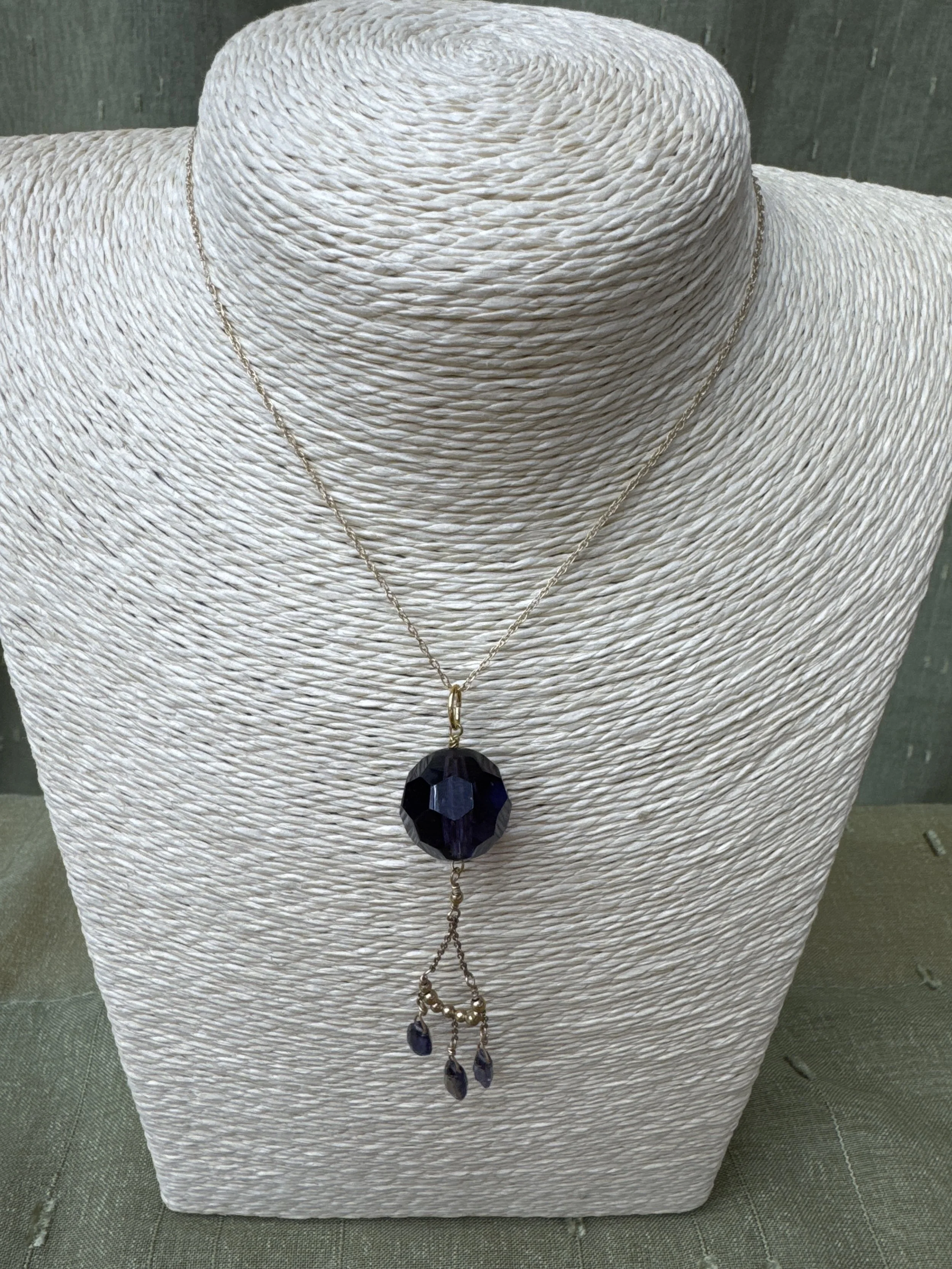 Midnight Drop Necklace