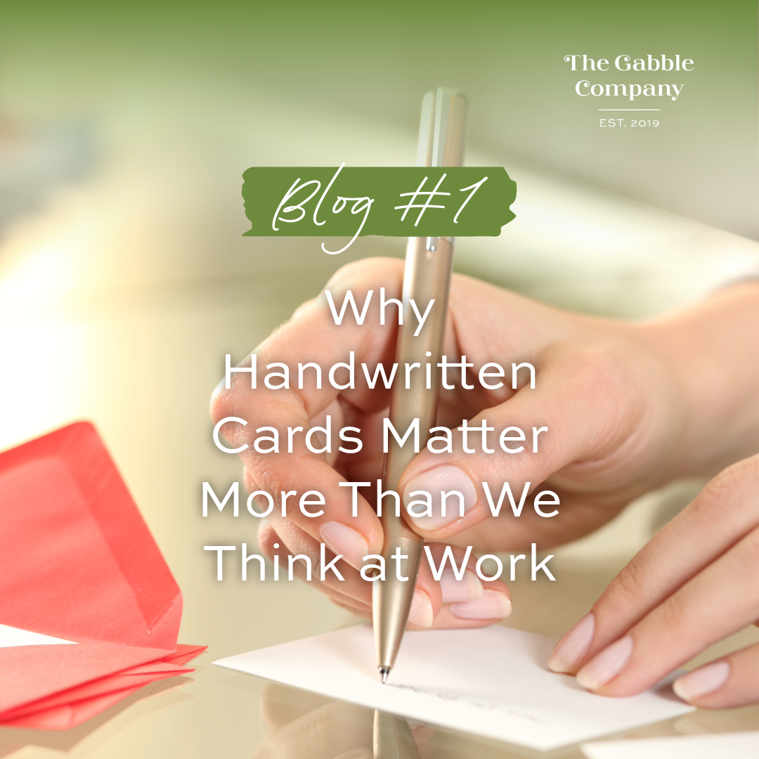 Why Handwritten Cards Matter More Than We Think at Work