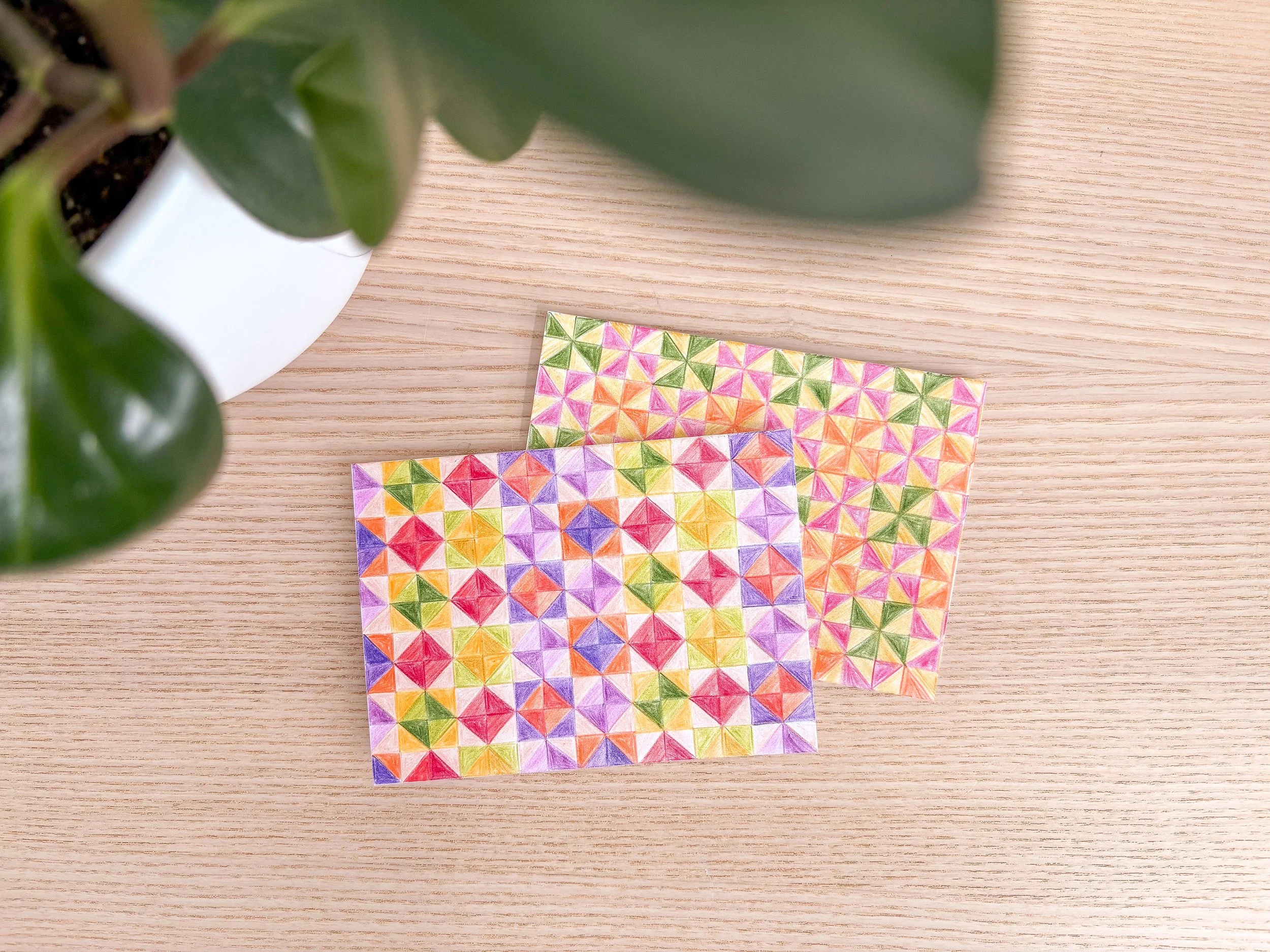 Cardmaking for Wellness Workshop: Phulkari Patterns