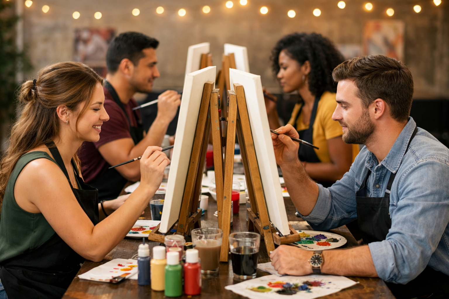 Partner Painting Challenge 🎨