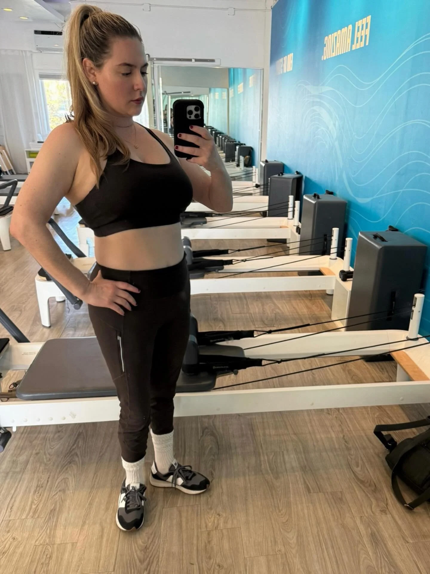 Nochella this weekend 😜&hellip;Getting back into the swing of things after a 3 week break 😪#reclaimpilatesbycarissa #stayinspired 💕 #pilatesholic